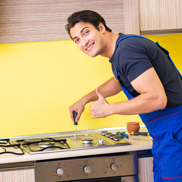 can you provide references from satisfied stove repair customers in Houston Lake